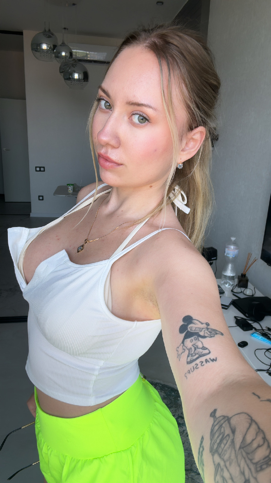 KateV in her underwear in Volgograd